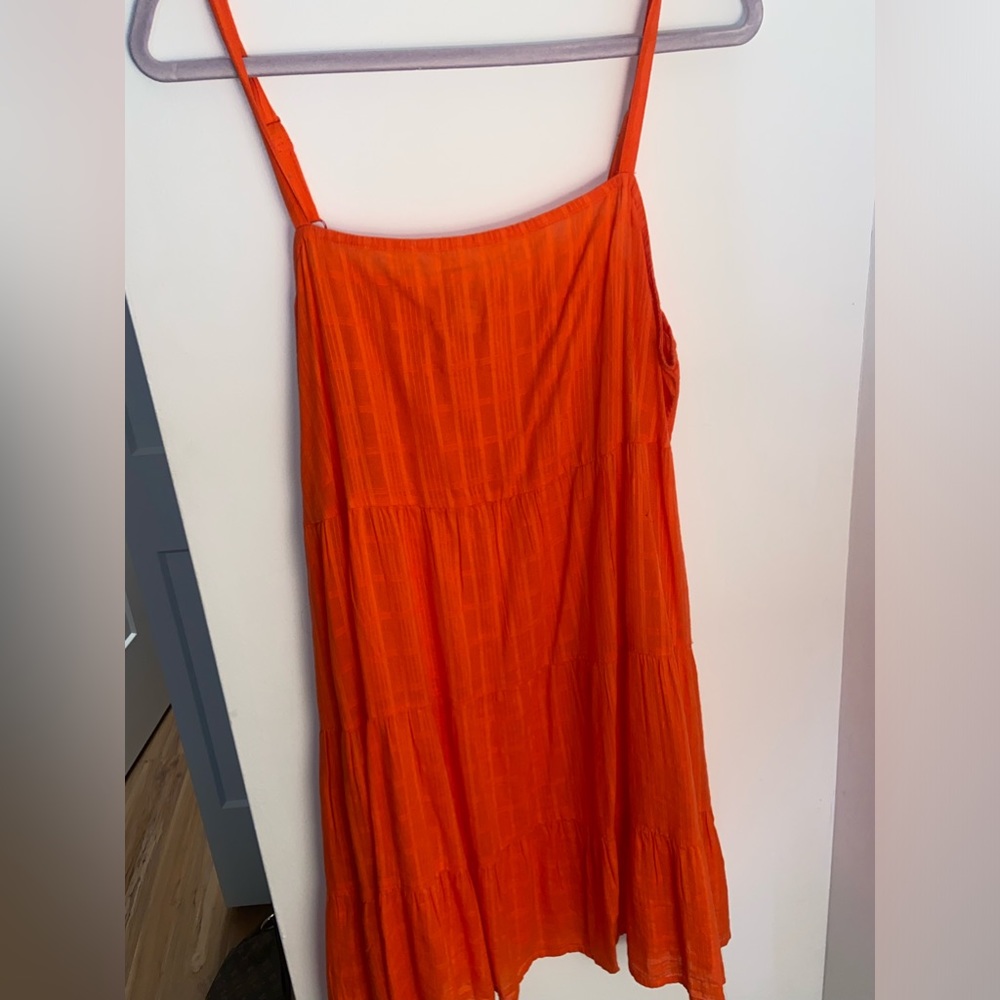 Old Navy Orange Beach Dress